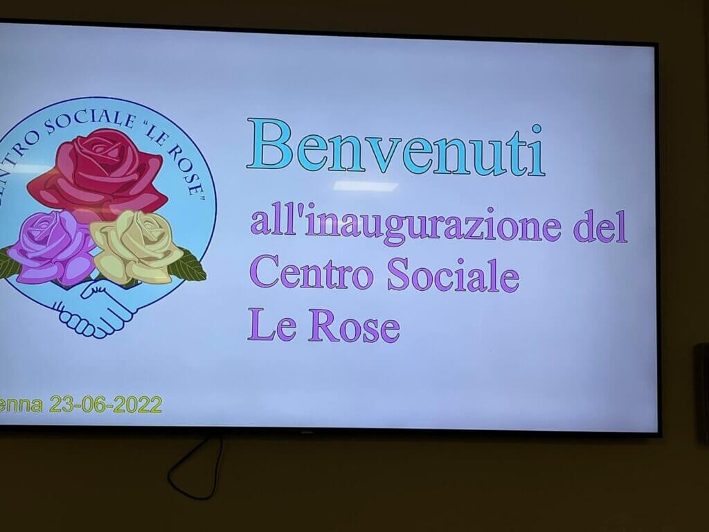 Logo del centro sociale Le Rose