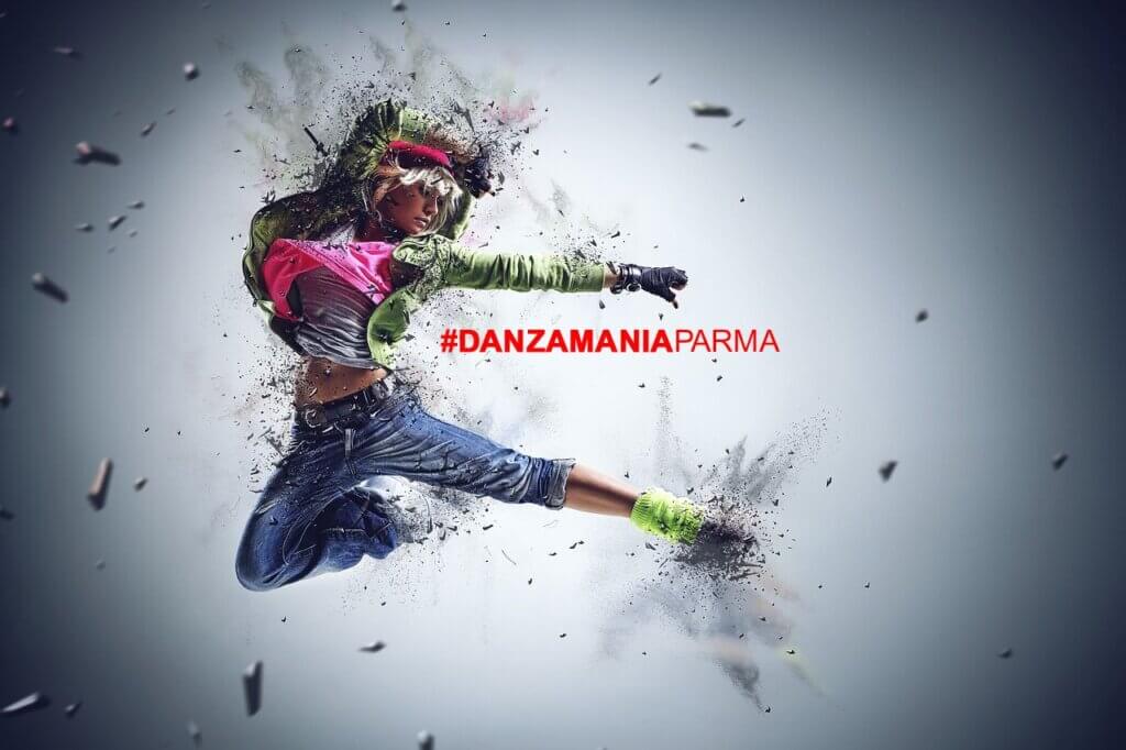Logo della scuola di ballo Danzamania