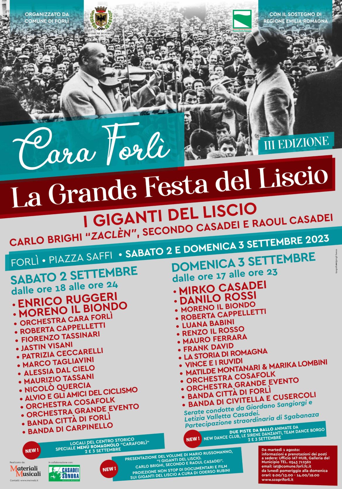 Locandina evento Cara Forlì