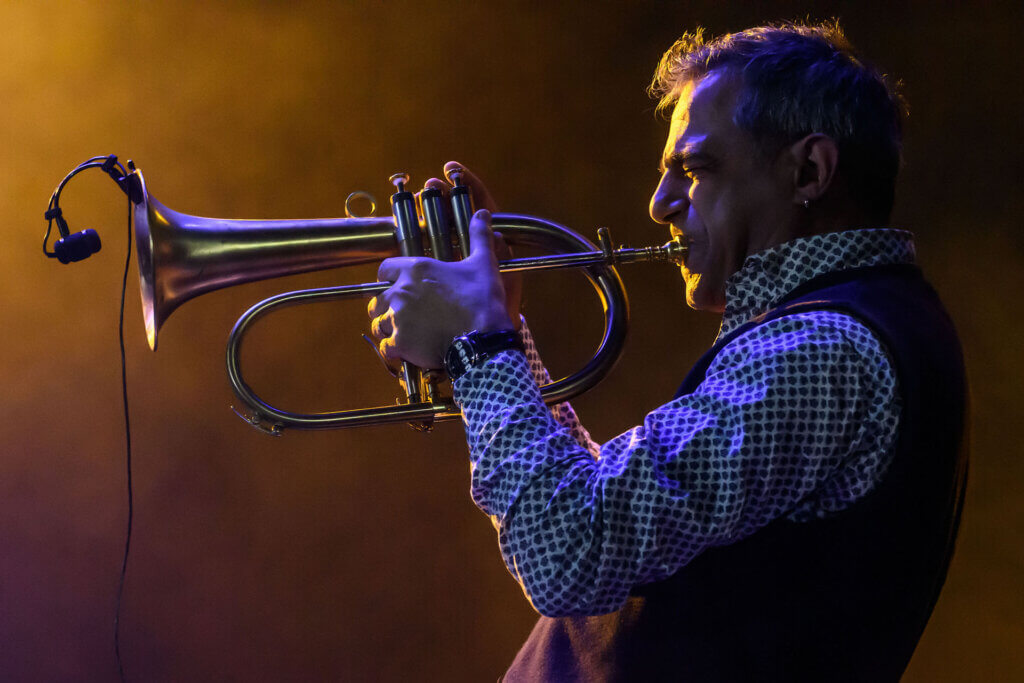 Paolo Fresu suona la tromba